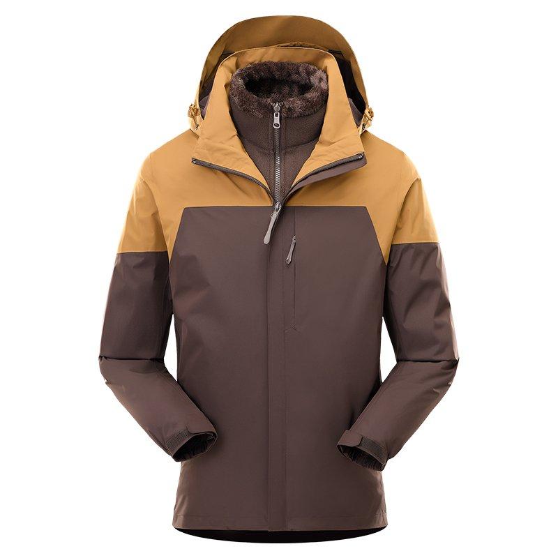 Fernlow Damen 3-in-1 Outdoorjacke – wasserdichte Jacke mit herausnehmbarem Fleece