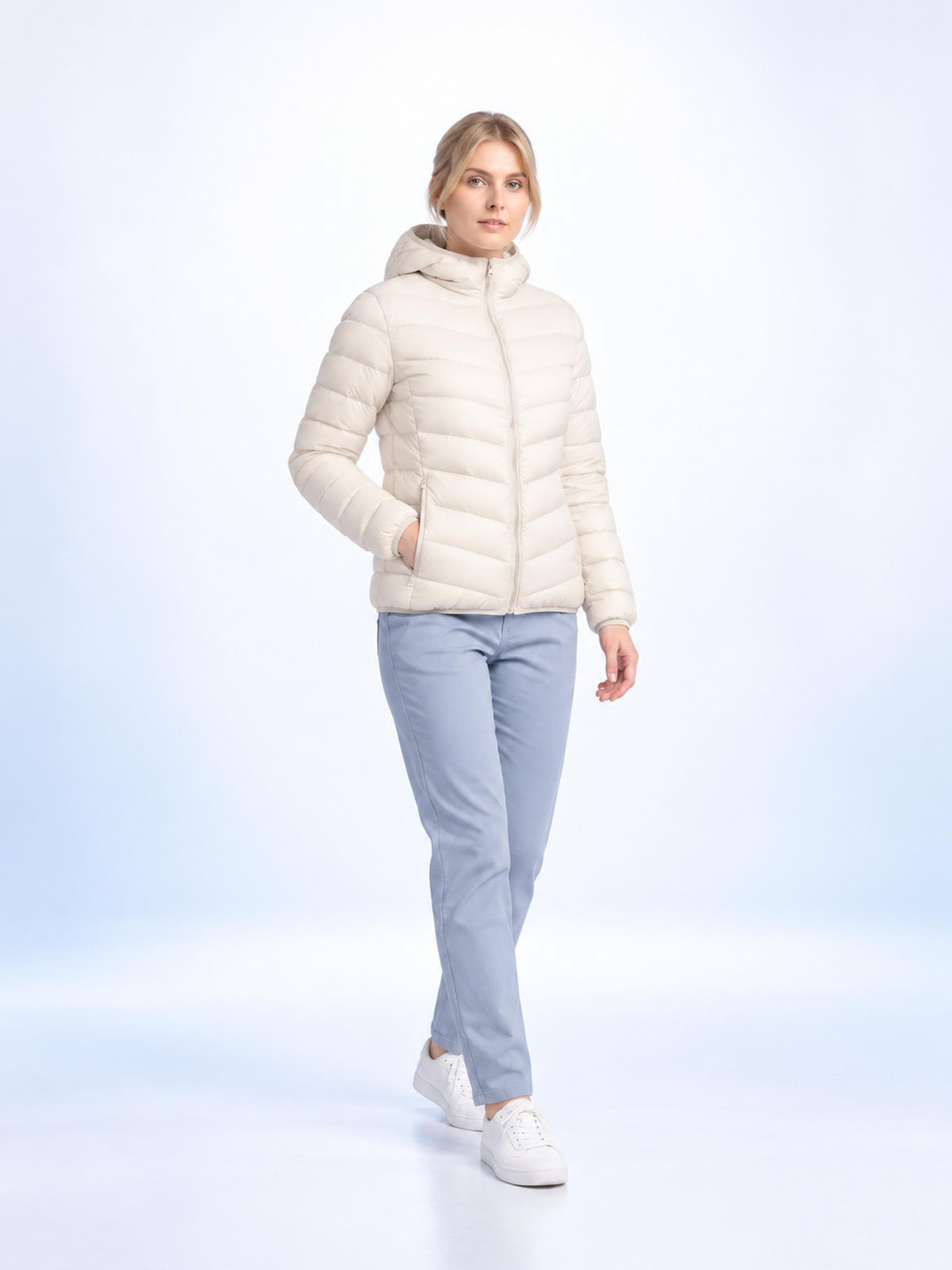 Fernlow Damen-Leichtdaunenjacke im 2er-Set