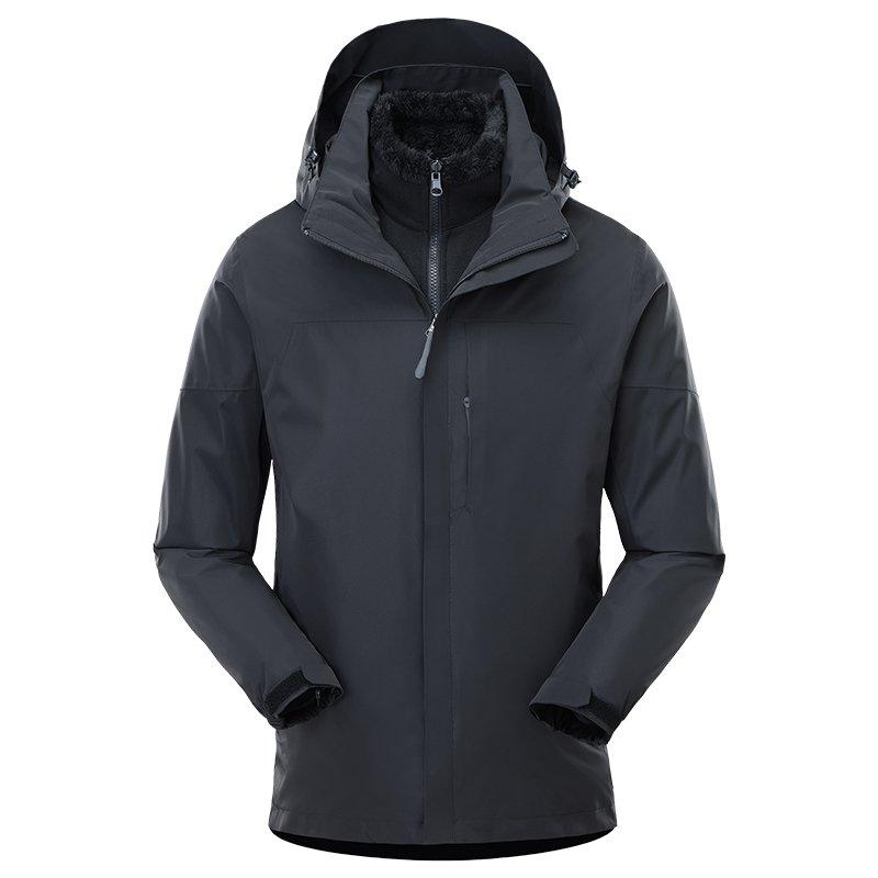Fernlow Damen 3-in-1 Outdoorjacke – wasserdichte Jacke mit herausnehmbarem Fleece