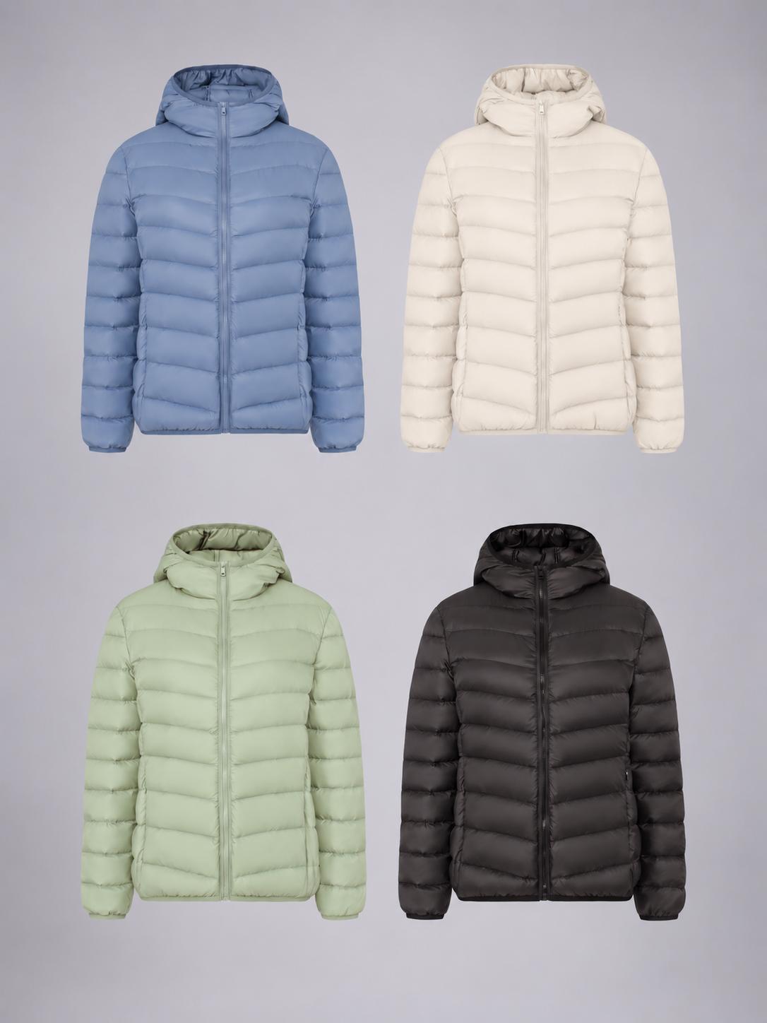 Fernlow Damen-Leichtdaunenjacke im 2er-Set