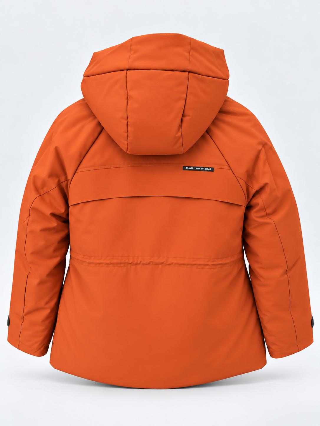 Fernlow Damen-Parka mit Kapuze – mittellanger Wintermantel
